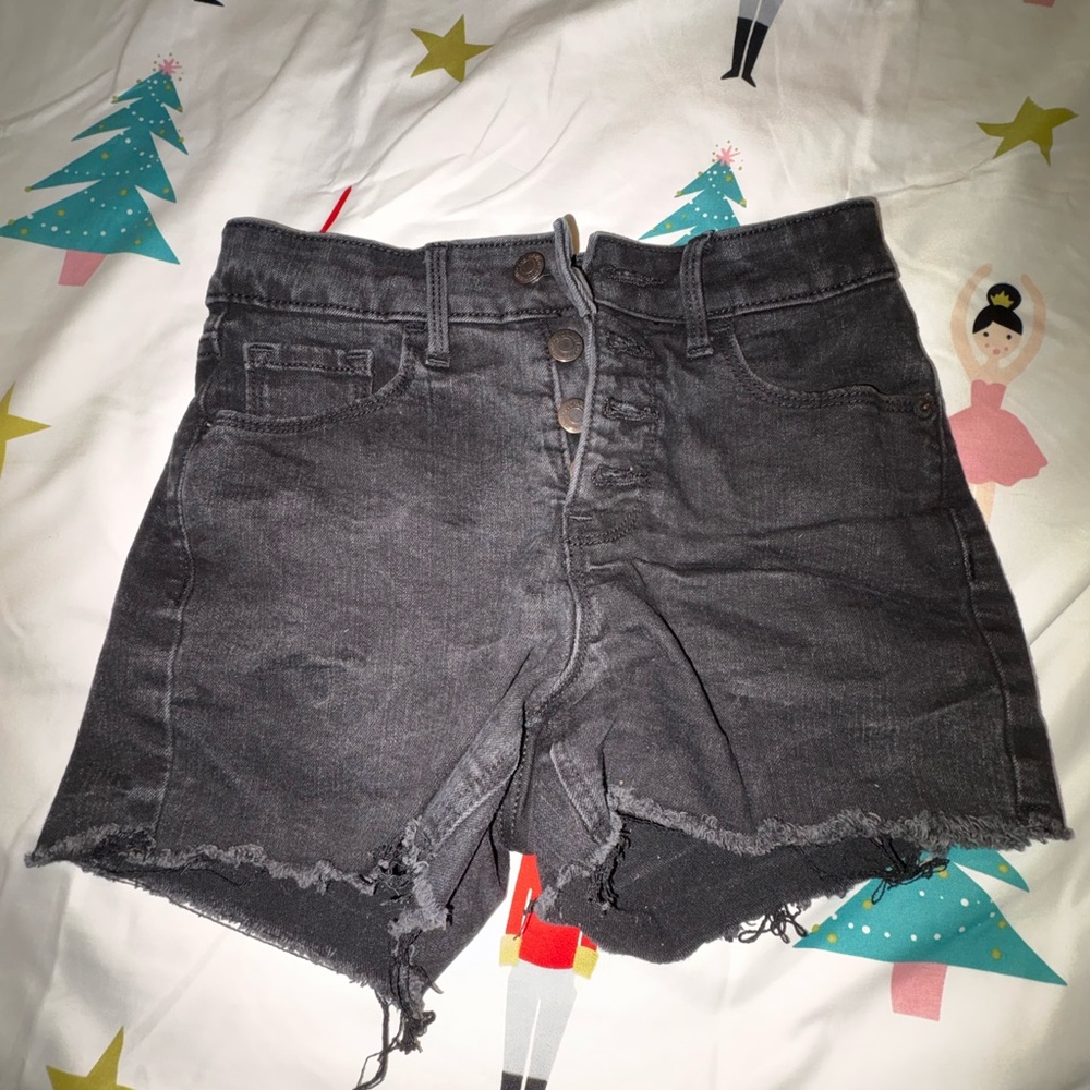 Old Navy Dark Gray Jean Shorts